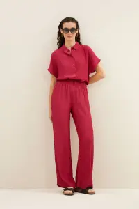 by bar Damen Hose robyn viscose cerise