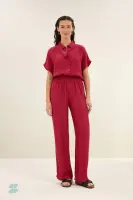 by bar Damen Hose robyn viscose cerise