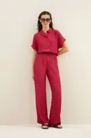 by bar Damen Hose robyn viscose cerise
