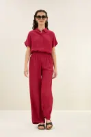 by bar Damen Hose robyn viscose cerise