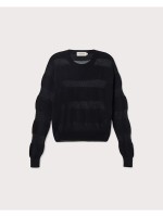 Thinking Mu Damen Pullover Be knit black