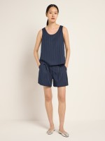 Lanius Damen Top Trägertop midnight / offwhite