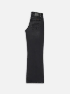 Nudie Jeans Damen Hose Wide Heidi slow black