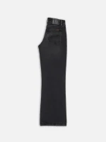 Nudie Jeans Damen Hose Wide Heidi slow black