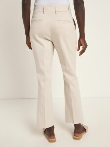 Lanius Damen Hose mit schmalem Bein OCS Chalk