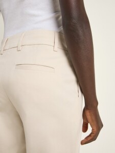 Lanius Damen Hose mit schmalem Bein OCS Chalk