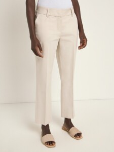 Lanius Damen Hose mit schmalem Bein OCS Chalk