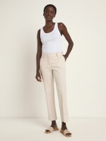 Lanius Damen Hose mit schmalem Bein OCS Chalk