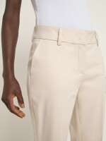 Lanius Damen Hose mit schmalem Bein OCS Chalk