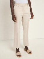 Lanius Damen Hose mit schmalem Bein OCS Chalk