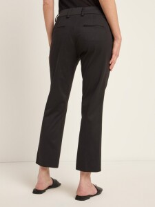 Lanius Damen Hose mit schmalem Bein OCS black