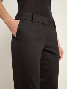 Lanius Damen Hose mit schmalem Bein OCS black