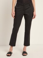Lanius Damen Hose mit schmalem Bein OCS black