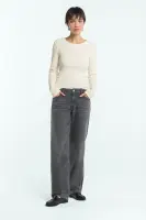 Kings of Indigo Damen Hose Joan Pony Black OD Black
