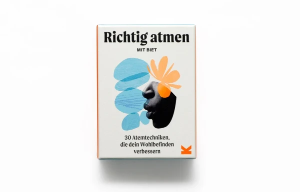 Laurence King Verlag Kartenset Richtig atmen mit Biet