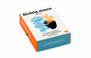 Laurence King Verlag Kartenset Richtig atmen mit Biet