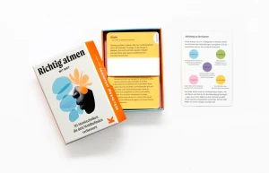 Laurence King Verlag Kartenset Richtig atmen mit Biet
