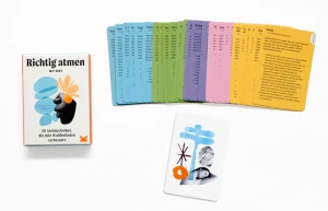 Laurence King Verlag Kartenset Richtig atmen mit Biet