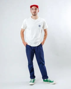 Brava Herren T-Shirt Asis Tigris regular ecru
