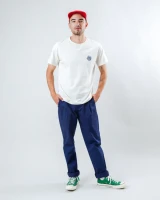 Brava Herren T-Shirt Asis Tigris regular ecru