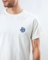 Brava Herren T-Shirt Asis Tigris regular ecru