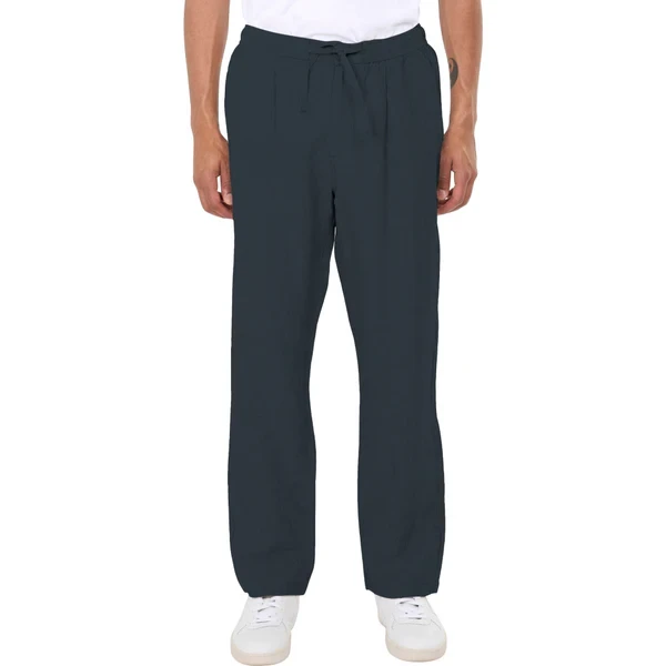 KnowledgeCotton Herren Hose Fig Leinen1070003 total eclipse