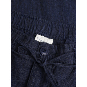 KnowledgeCotton Herren Hose Fig Leinen1070003 total eclipse