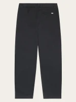 KnowledgeCotton Herren Hose FLINT organic cotton twill chino 1070091 black jet