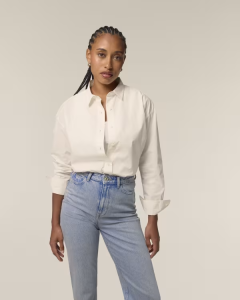 Stanley&Stella Damen Hemdbluse Stella Styler cream