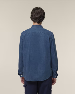 Stanley&Stella Herren Hemd Stanley Denim Mid Wash