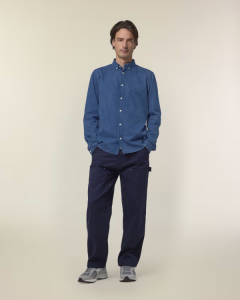 Stanley&Stella Herren Hemd Stanley Denim Mid Wash