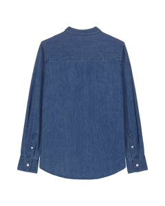 Stanley&Stella Damen Hemdbluse Stella Denim mid wash