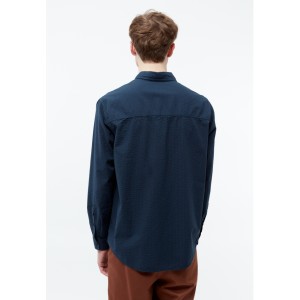 Givn Herren Hemd GB-Yuval midnight blue structured