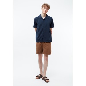 Givn Herren Hemd GB-Barik midnight blue structured