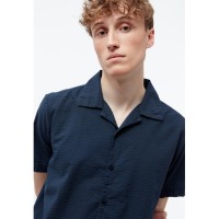 Givn Herren Hemd GB-Barik midnight blue structured