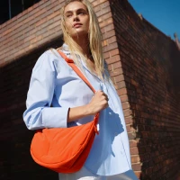 Got Bag Tasche Cloud Moon Bag Small monochrome hot coral