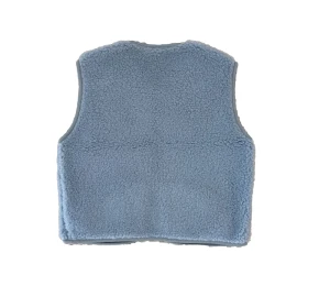 Alwero UNISEX Woll Weste POS icy blue M