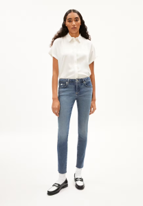 Armedangels Damen Bluse Larisaana off white