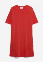 Armedangels Damen Kleid Linaa Lino coral blush