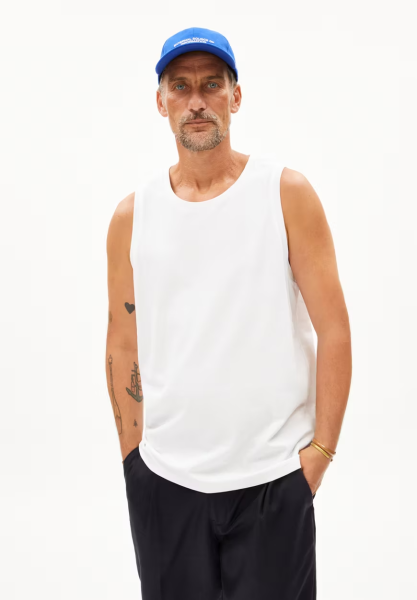 Armedangels Herren Tanktop Adriaan white