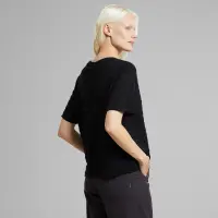 Dedicated Damen T-Shirt Vadstena Lace black