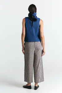 Suite 13 Damen Hose Santa grey check