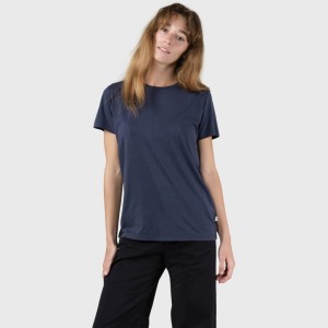 Klitmoller Collective Damen T-Shirt Thelma Tee navy
