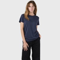 Klitmoller Collective Damen T-Shirt Thelma Tee navy