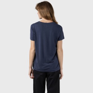 Klitmoller Collective Damen T-Shirt Thelma Tee navy M