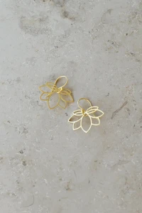 by bar Ohrringe pd lotus gold