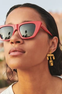 by bar Ohrringe puck double gold