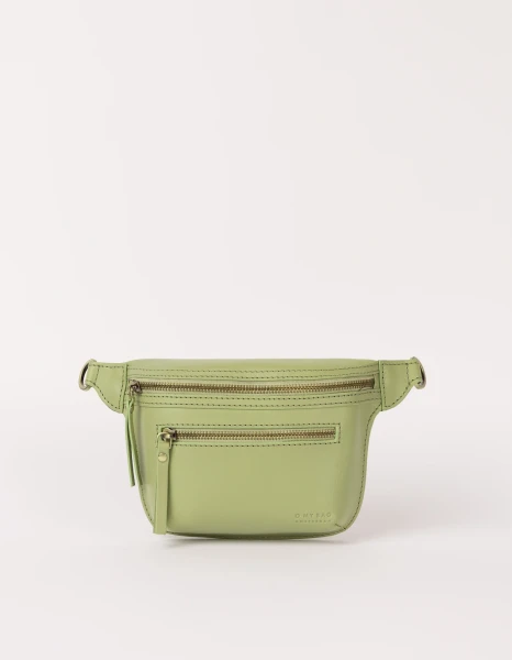 O My Bag Gürteltasche Becks Bum Bag Tea Green Classic Leather