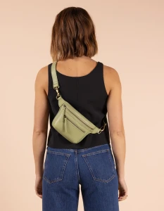 O My Bag Gürteltasche Becks Bum Bag Tea Green Classic Leather