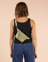 O My Bag Gürteltasche Becks Bum Bag Tea Green Classic Leather